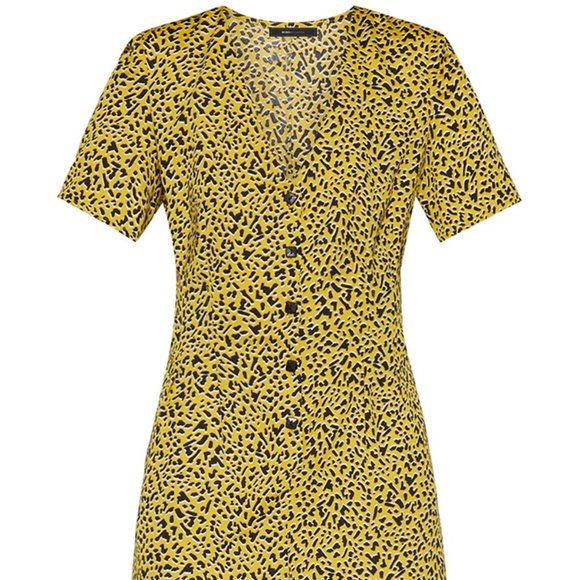 BCBGeneration Animal-Print Woven Romper - Picture 2 of 8